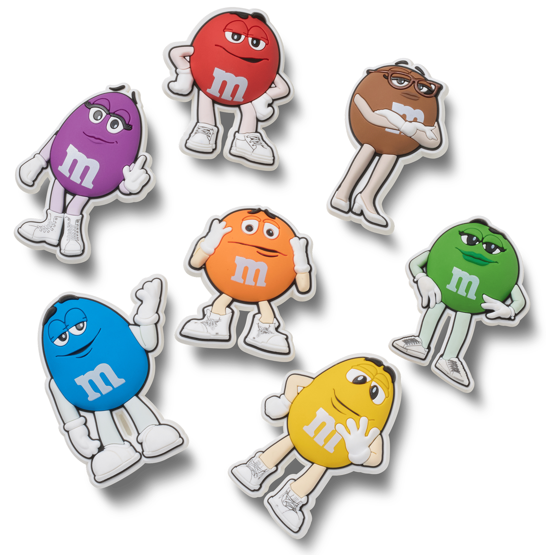 「M&M'S キャラクタージビッツチャームズ」（4400円）※フットウェアは別売り