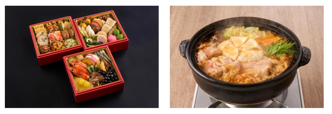 背徳おせち「彩豊楽＋丸ごとチーズにおぼれるキムチ鍋」