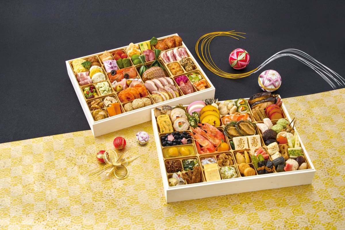 ホテルニューオータニ 和洋中三段重