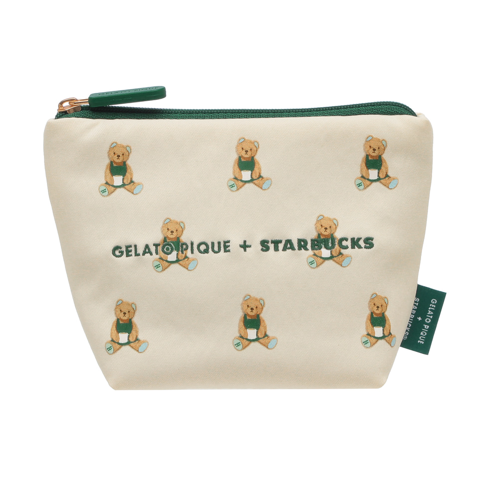 スタバ　ジェラピケ　マルチケース　ポーチ スターバックス ジェラートピケ コラボアイテム マルチケース