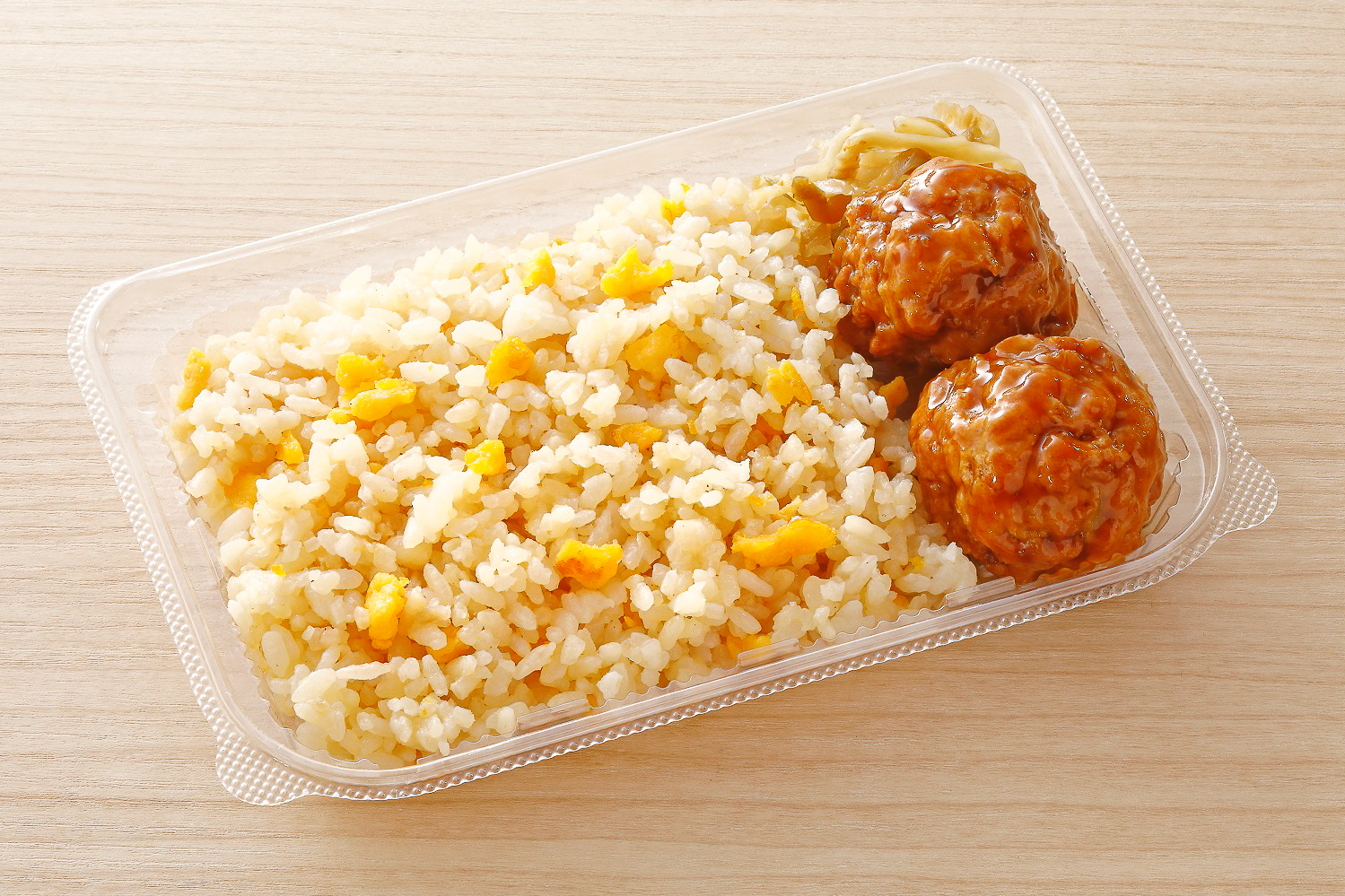 ローソン「南京町監修 玉子炒飯と肉団子」