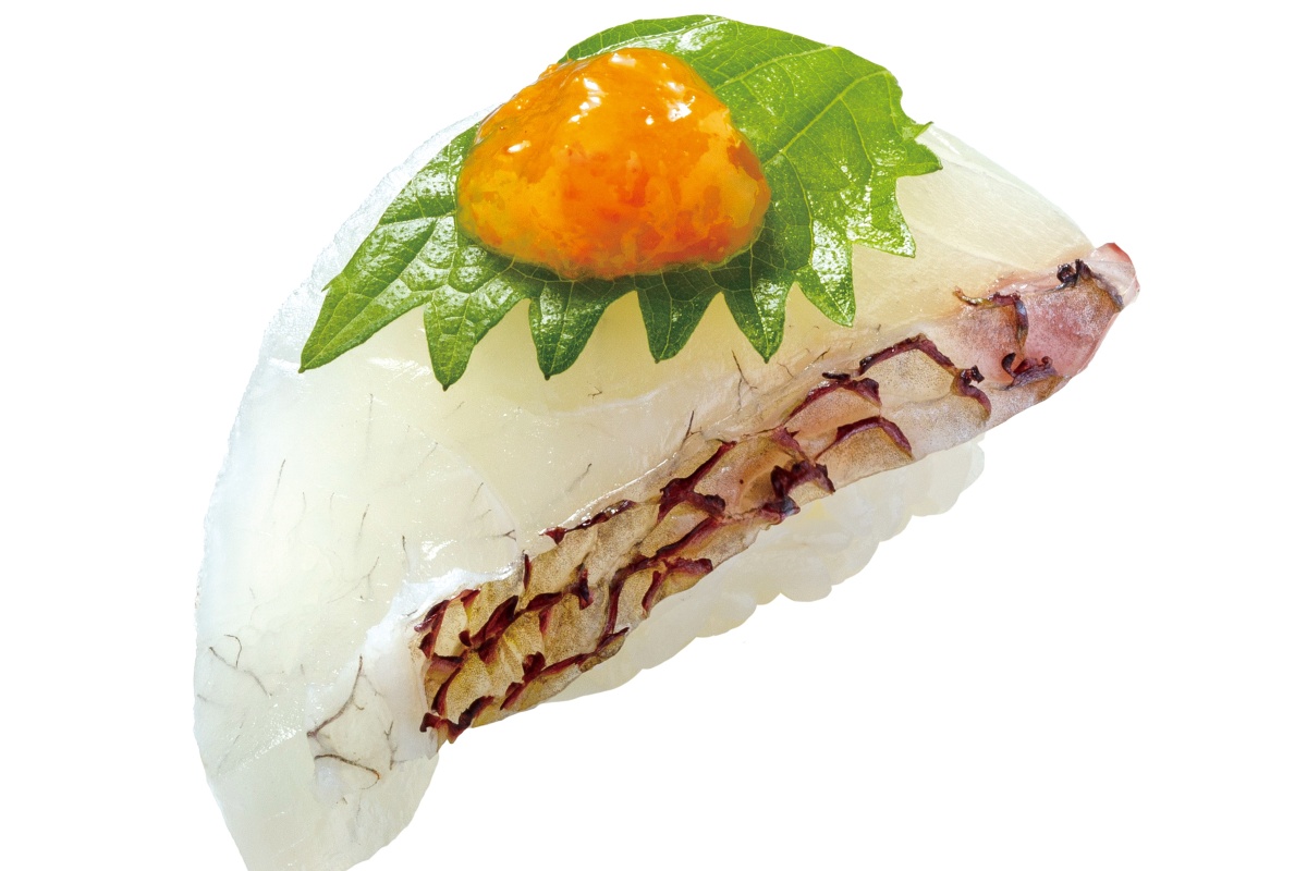 活〆まだい ～うにの特製ジュレのせ～