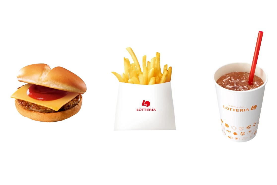 キッズチーズバーガーセット