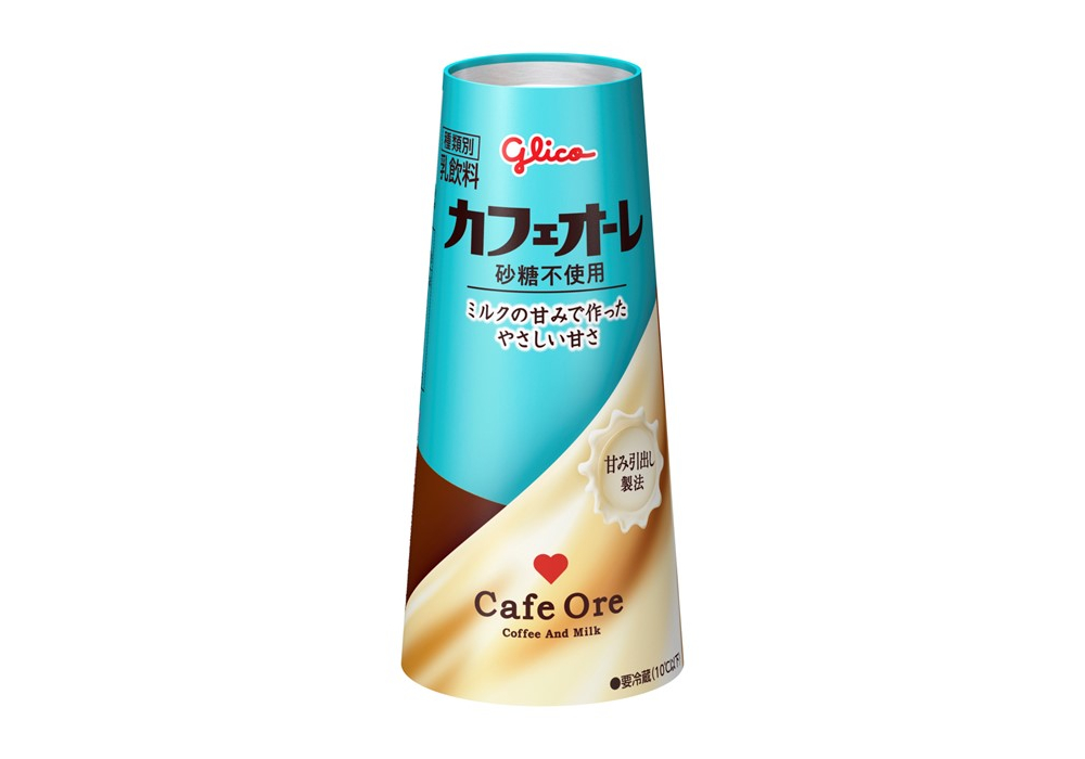 江崎グリコ「カフェオーレ 砂糖不使用」