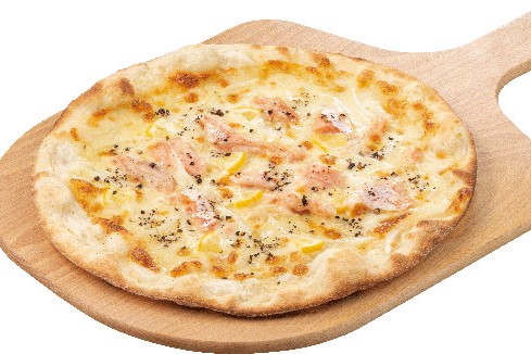 ピッツァ・サーモンのレモンクリーム