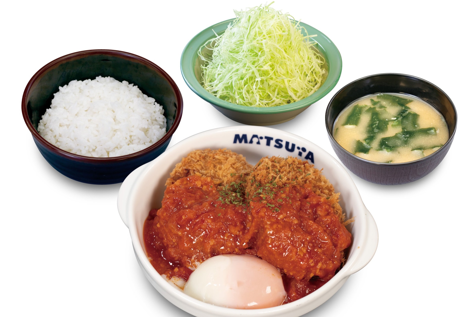 うまトマメンチかつ定食