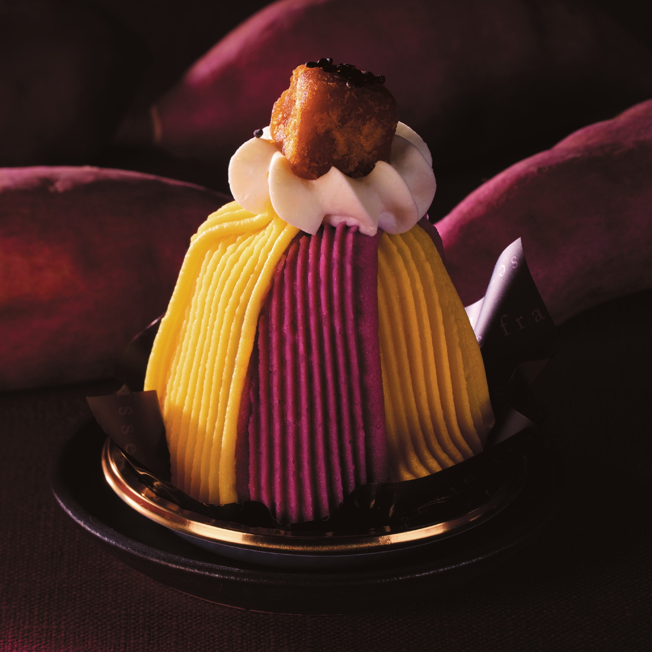 「お芋たっぷりモンブラン」（486円）