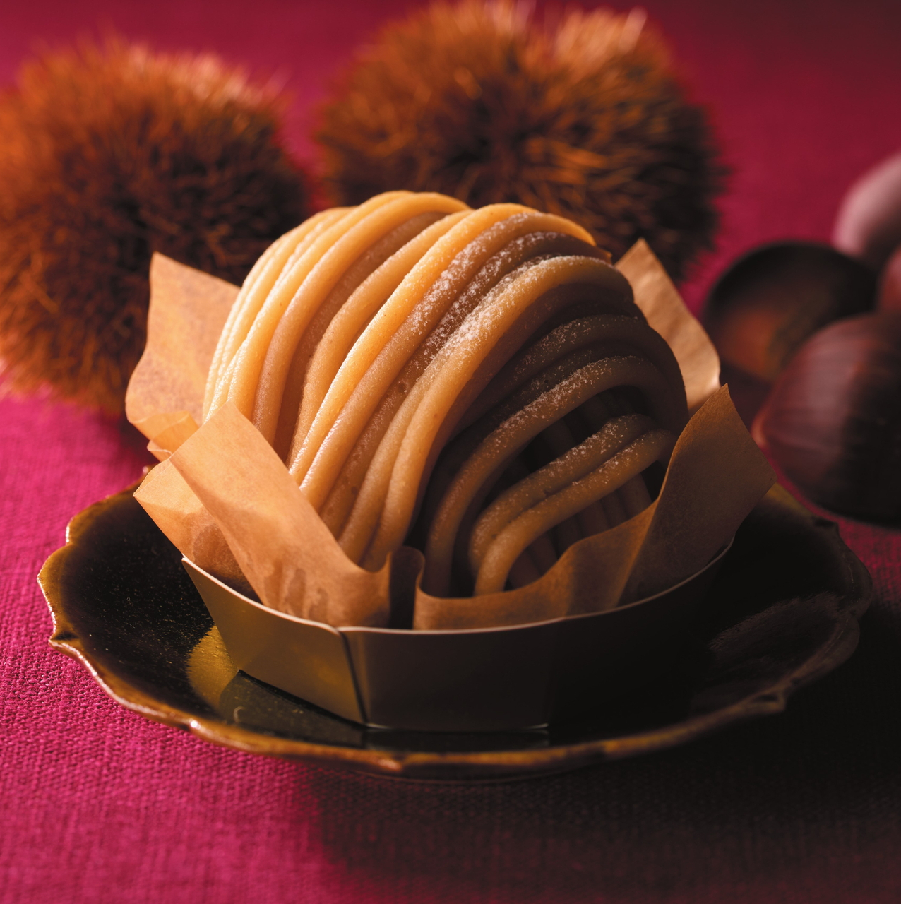 「国産和栗のモンブラン」（626円）