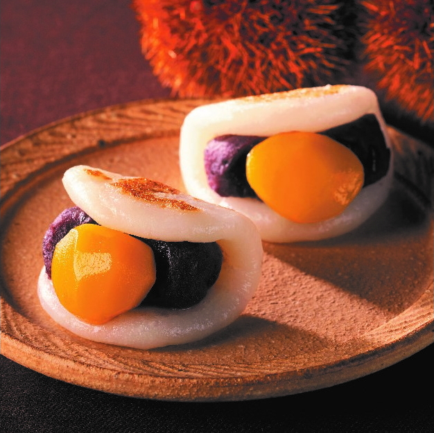 「栗餅」（1個162円・3個入486円）