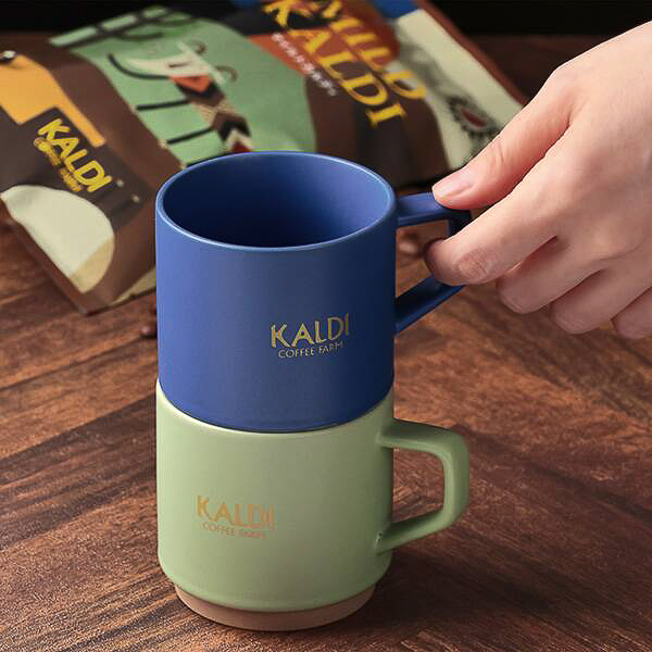 マグカップは重ねて収納できる