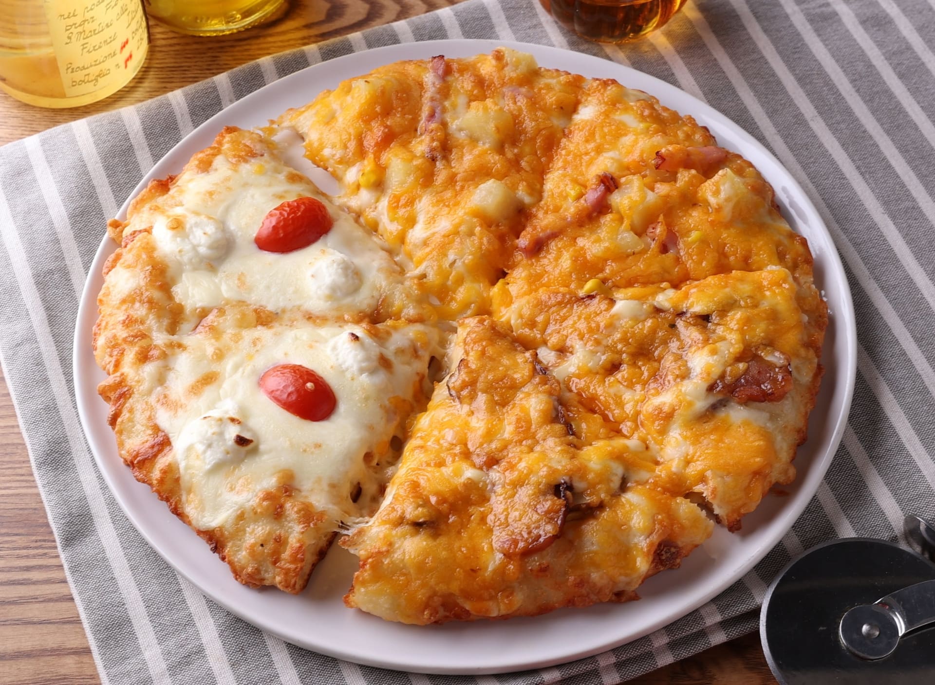 「＃パックマス」をイメージしたスペシャルトリオピザ「ピザーラ MAKE IMP@CT！」