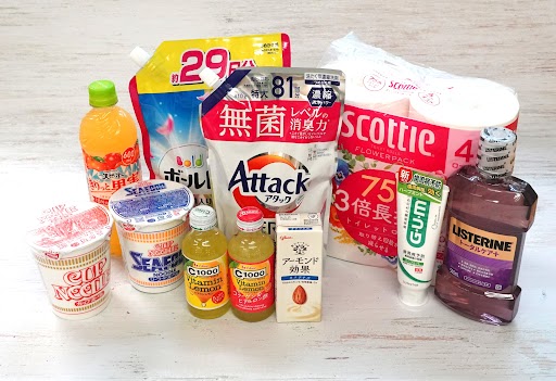 ファミペイで配信されるクーポン対象品の飲料・酒・日用品など