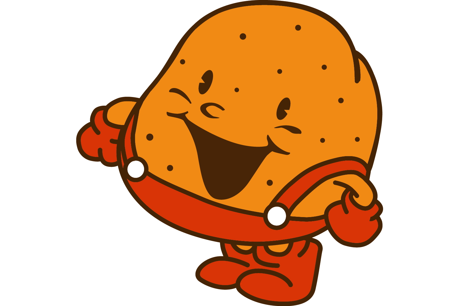 オリジナルキャラクター「じゃがまるくん」も復活。中華まんの販売コーナーに掲示