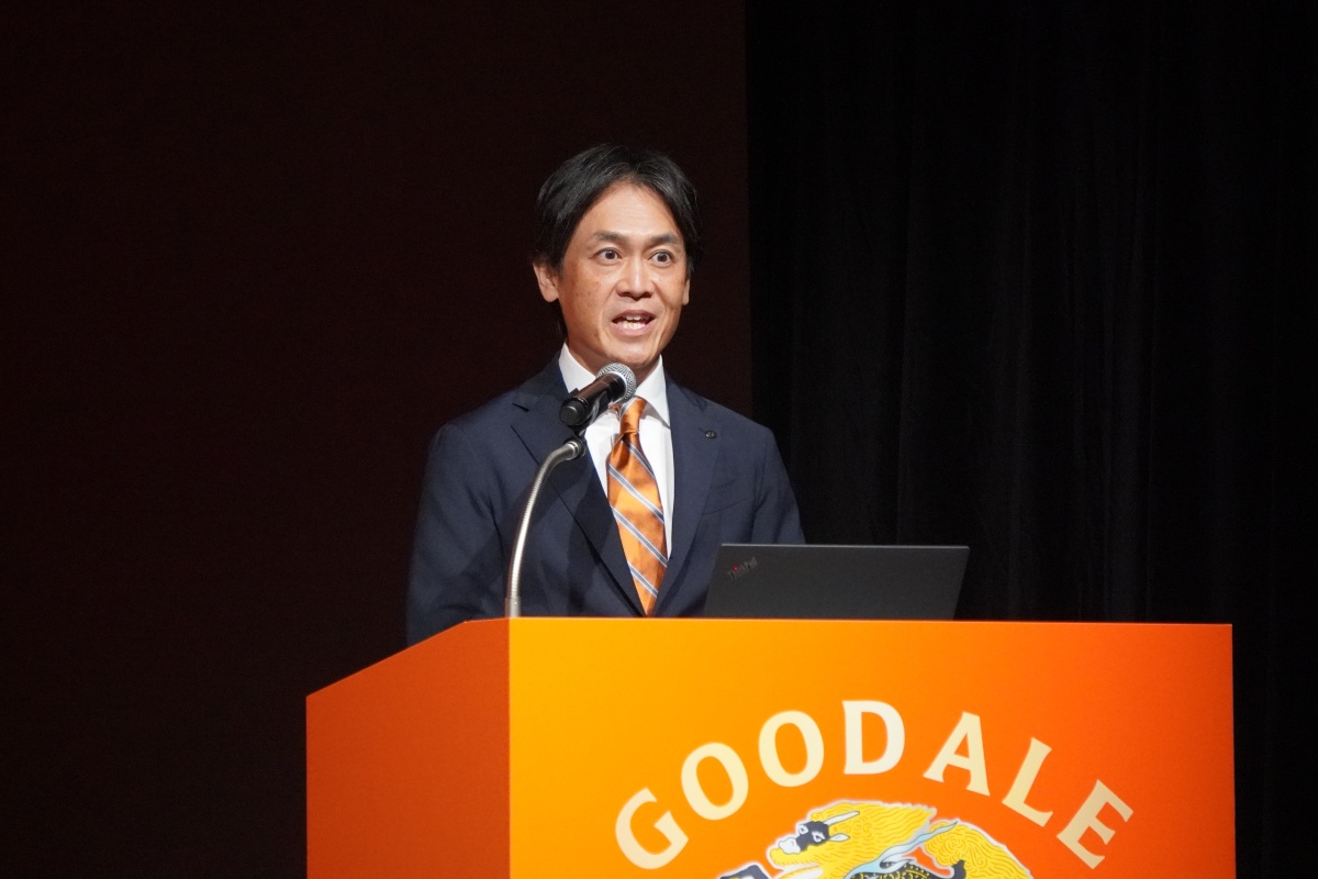 キリンビール株式会社 副社長 常務執行役員の山形光晴氏