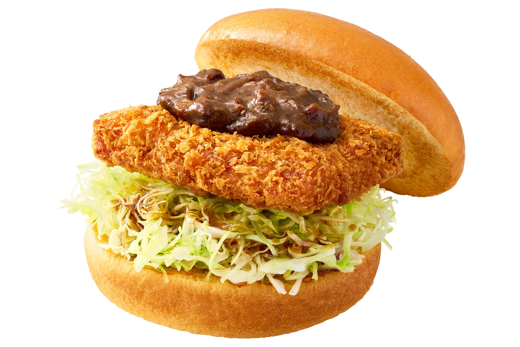 金沢カレーカツバーガー