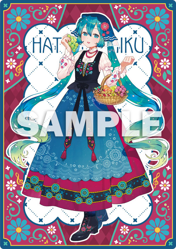 ローソン×初音ミク、先着順で配布する“秋の装い”ビジュアル