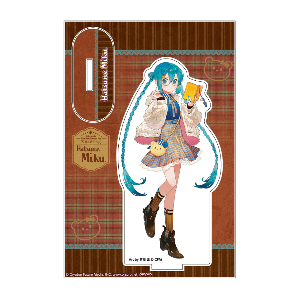 ローソン×初音ミク、先着順で配布する“秋の装い”ビジュアルシートや