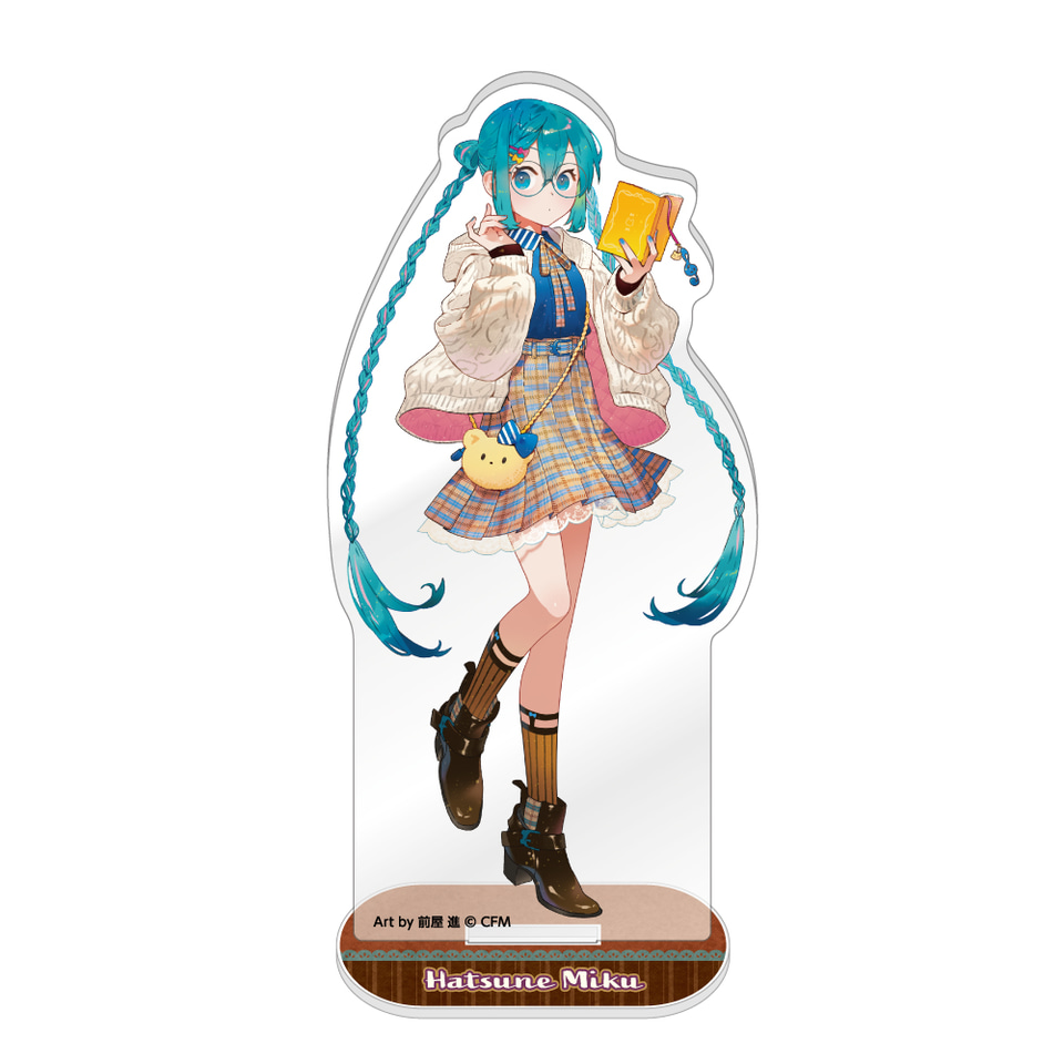 ローソン×初音ミク、先着順で配布する“秋の装い”ビジュアルシートや