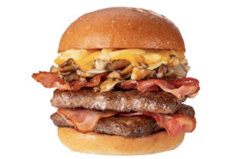 コラボバーガー“かけちゃったやつ”ダブル