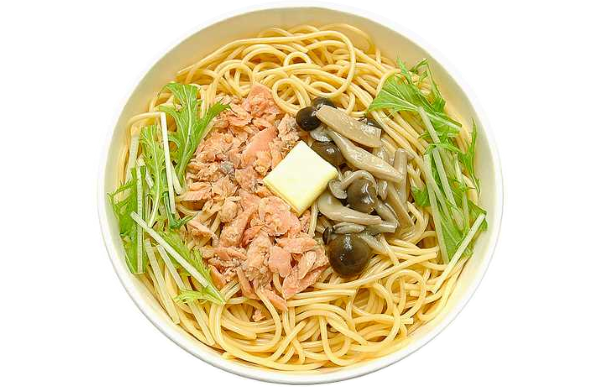 セブン-イレブン「道産秋鮭ときのこのパスタ（バター醤油味）」