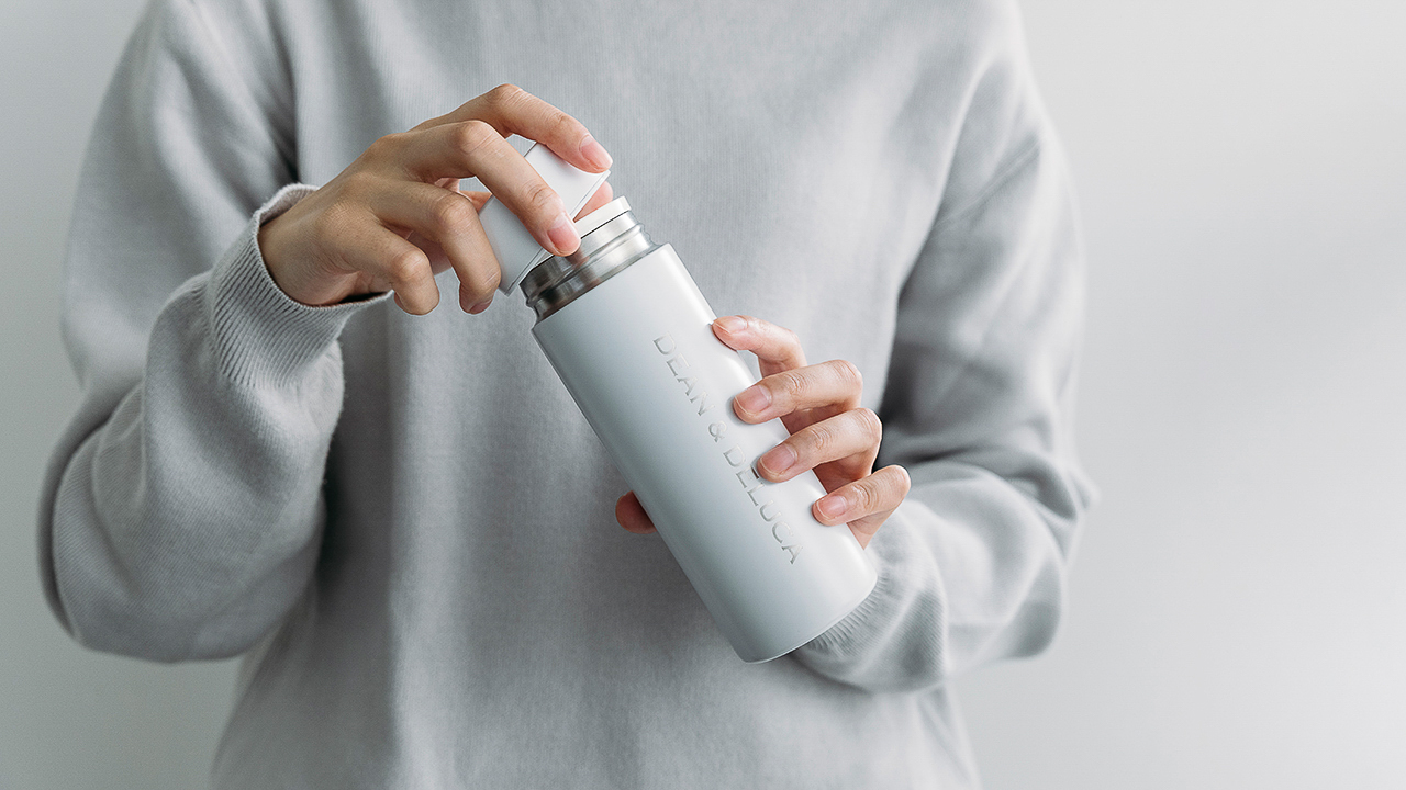 ステンレススクリューボトル WHITE