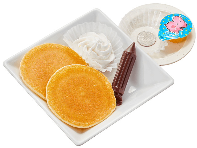 「おこさまパンケーキ」（311円～）