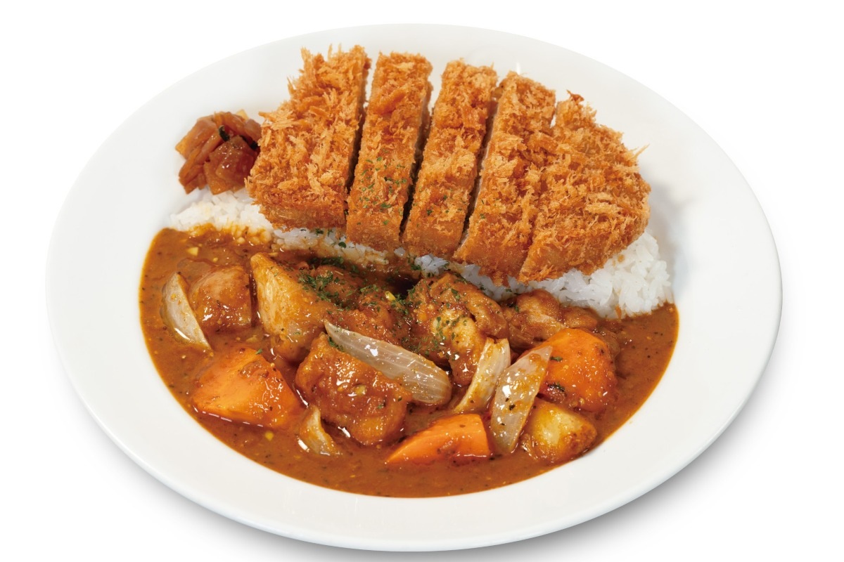 ロースかつケララチキンカレー