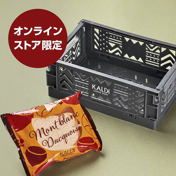 カルディコーヒーファーム「ミニコンテナセット」ダークグレー