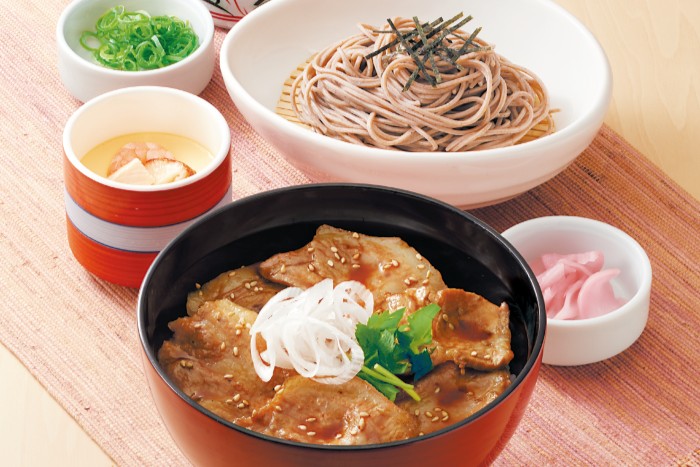 道産豚の豚丼セット