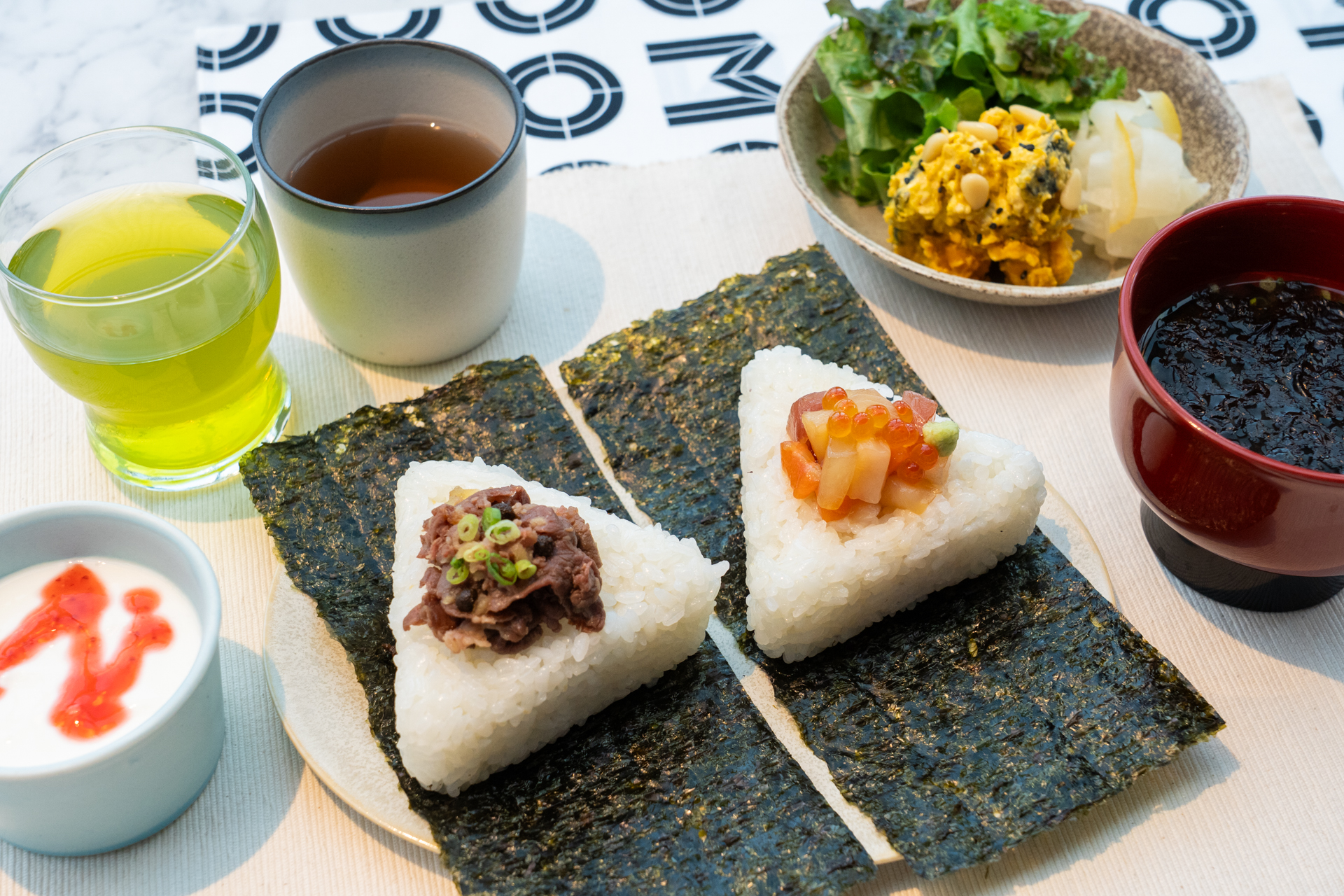 五つ星お米マイスター監修、こだわりの「おにぎり朝食」は1日のスタートにぴったり