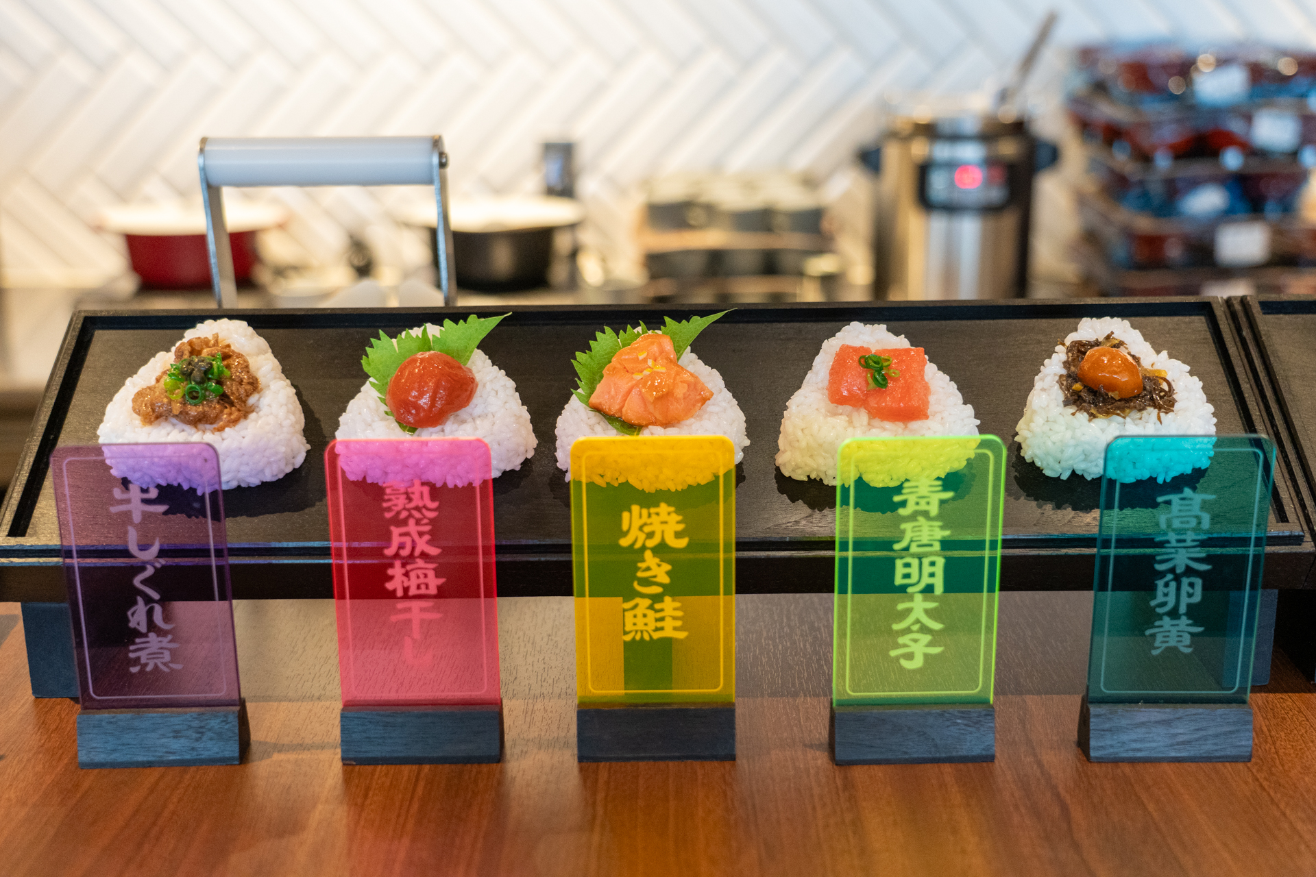 こちらの10種の具材から2種類をチョイス