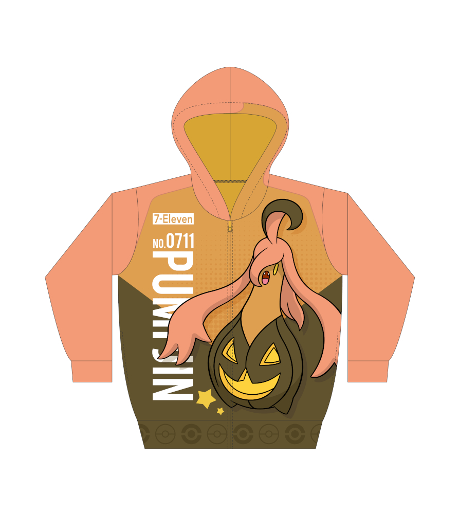 オリジナルパンプジンパーカー