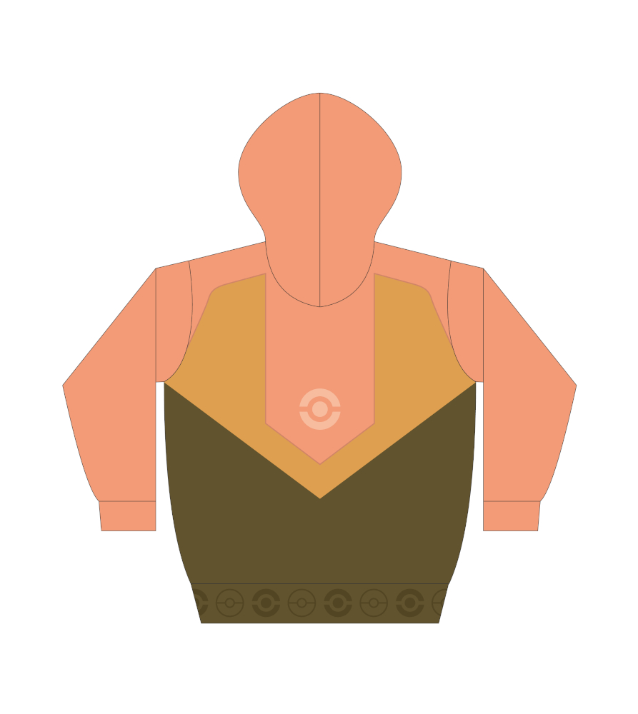 オリジナルパンプジンパーカー