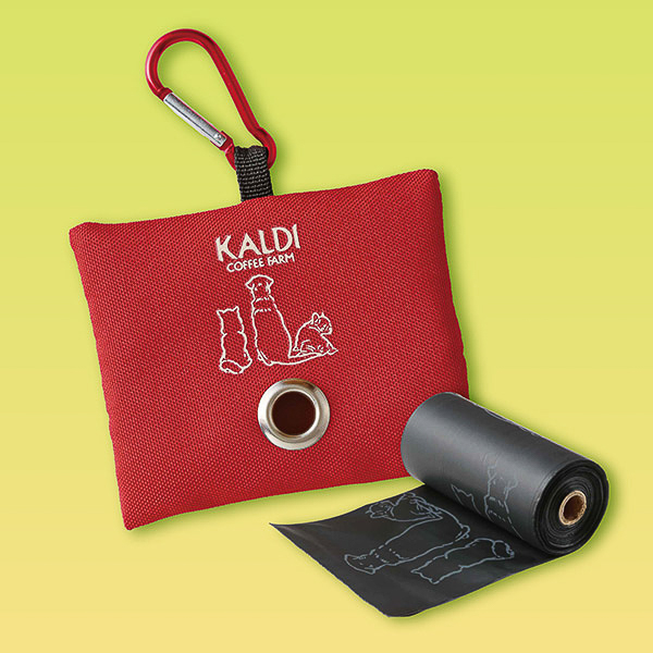 カルディコーヒーファーム「いぬの日おさんぽバッグ＆ポーチ＆ブランケットプレミアムセット」のセット内容