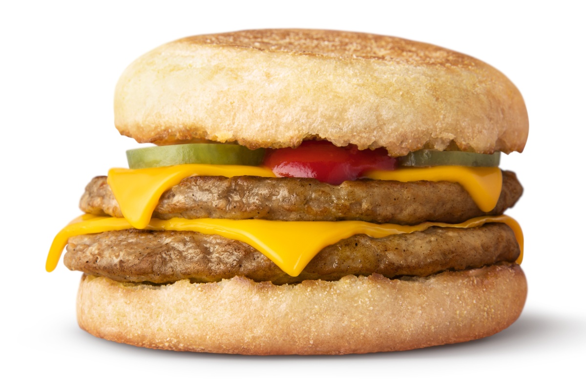 ダブチソーセージマフィン