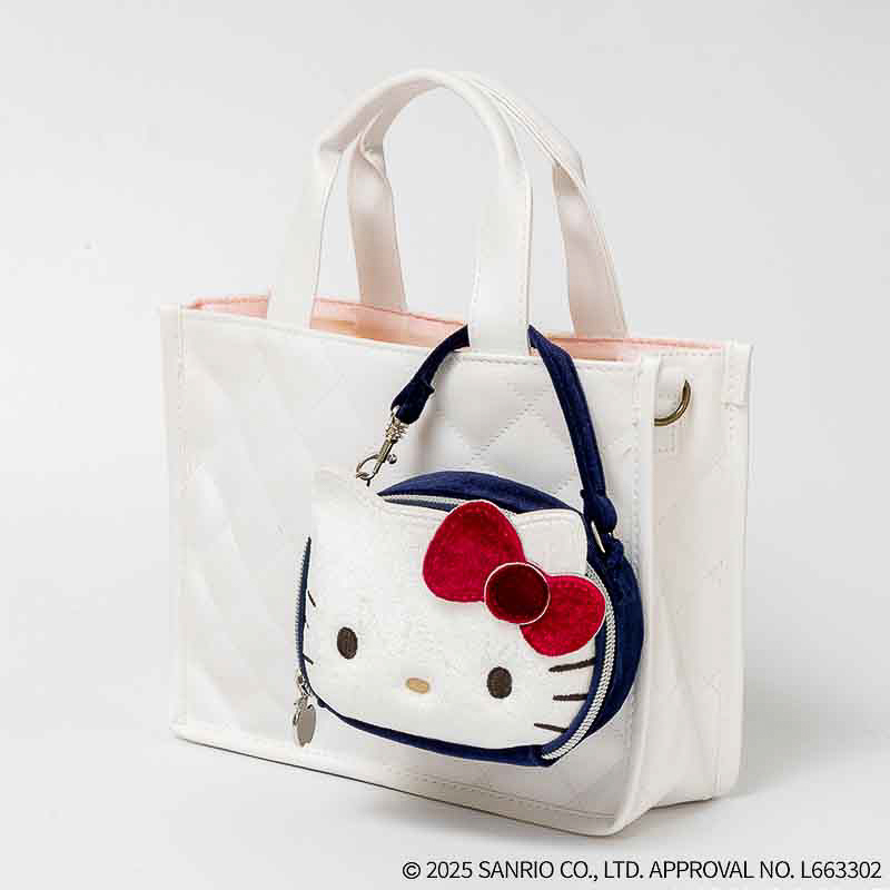 HELLO KITTY × BRILMY リップが縦に収納できる ズボラに優しいミニコスメポーチ BOOK VELOUR HELLO KITTY ver. SPECIAL PACKAGE