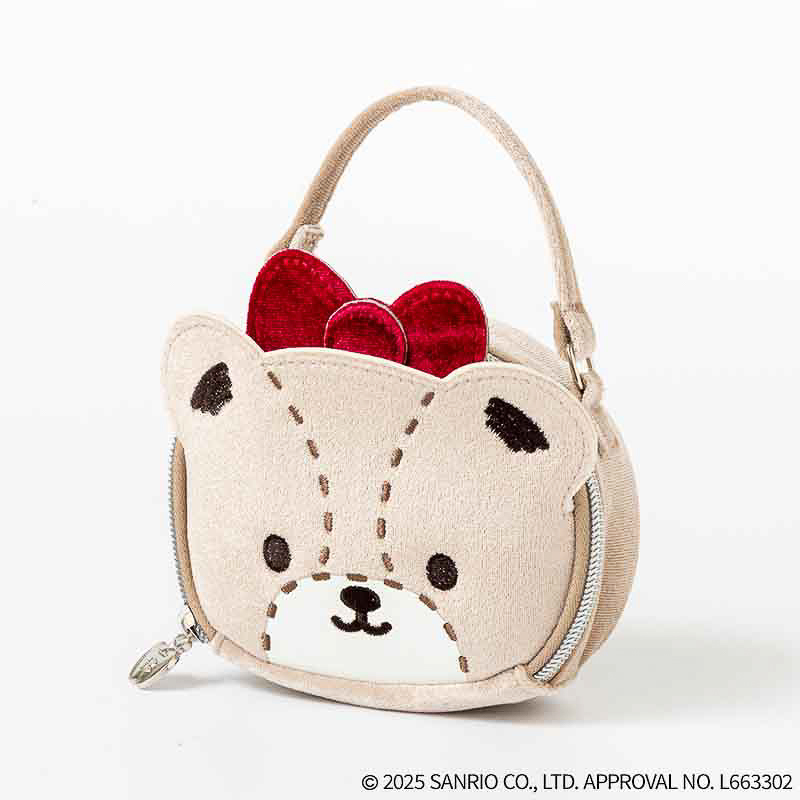 HELLO KITTY × BRILMY リップが縦に収納できる ズボラに優しいミニコスメポーチ BOOK VELOUR TINY CHUM ver. SPECIAL PACKAGE