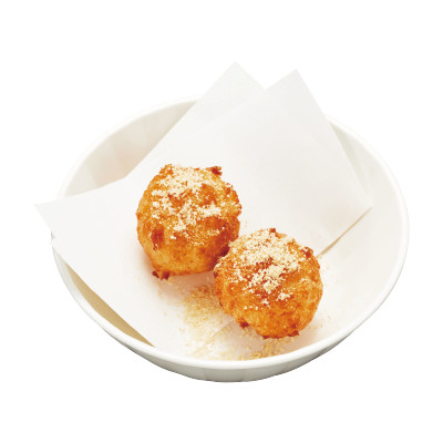 「かっぱのシャリドーナツ きな粉」（2個110円）