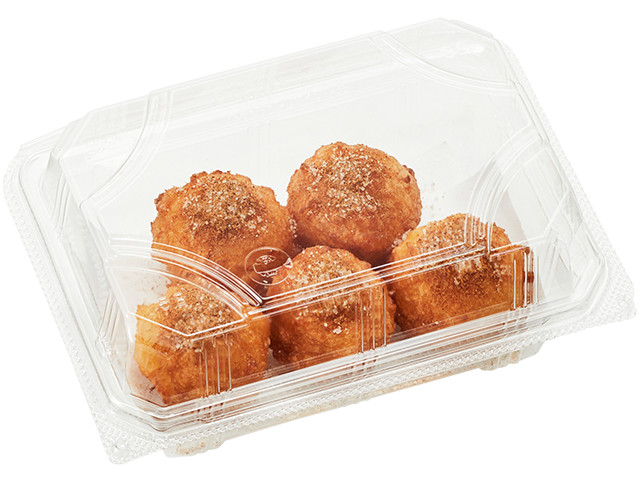 「かっぱのシャリドーナツ シナモン」（5個260円）