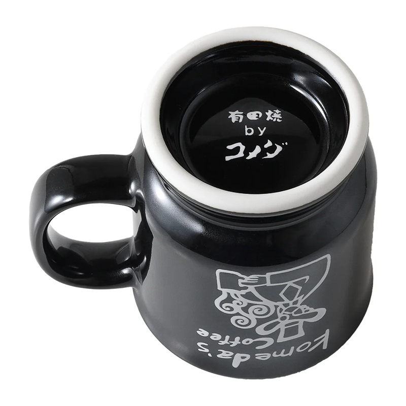 コメダ「カップ＆ソーサー限定色 四季彩」ブラック