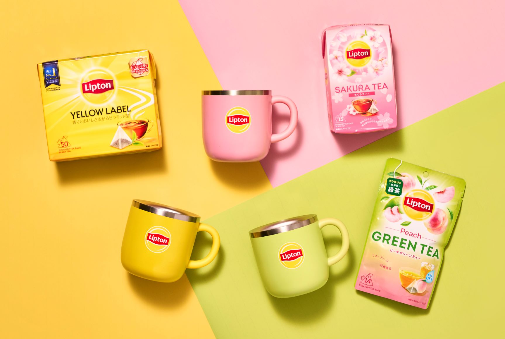 ドウシシャ×リプトン「白湯専科マグカップmeets Lipton」