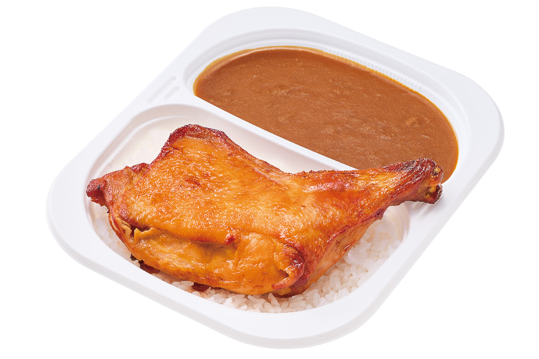 ほっかほっか亭「ほっかローストチキンカレー」（1100円）