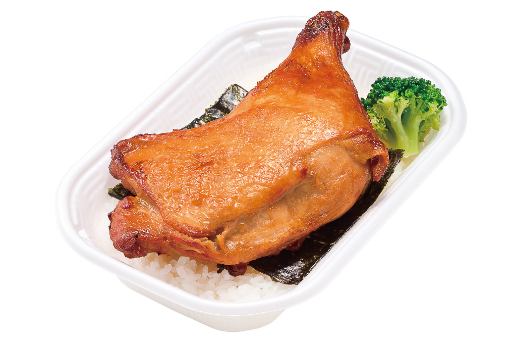 「ほっかローストチキン ライス付」（680円）