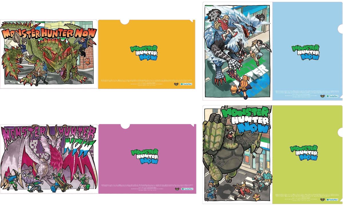 オリジナルA4サイズクリアファイル（4種）