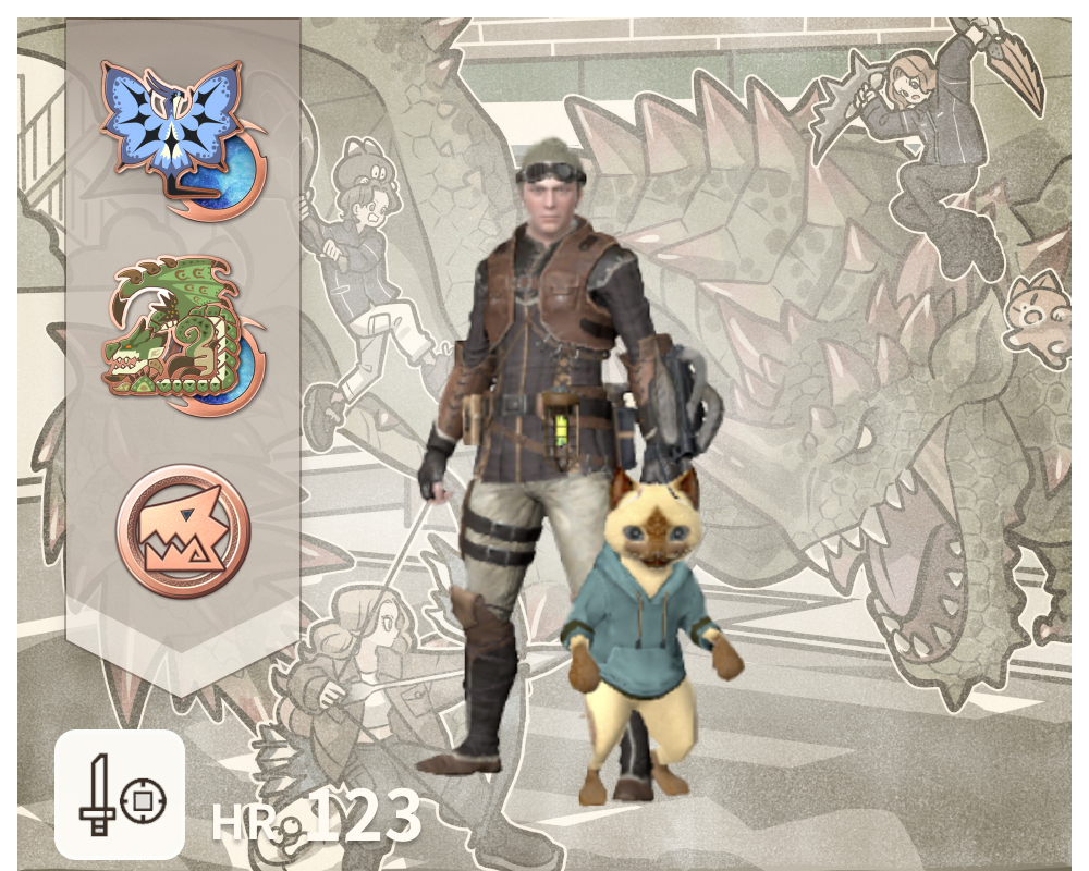 タケウチリョースケさん描きおろしの限定ギルドカード