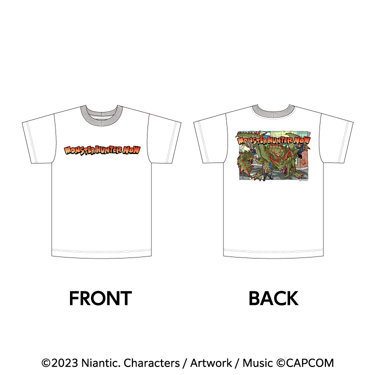 【タケウチリョースケ×モンスターハンターNow】オリジナルTシャツ エスピナス