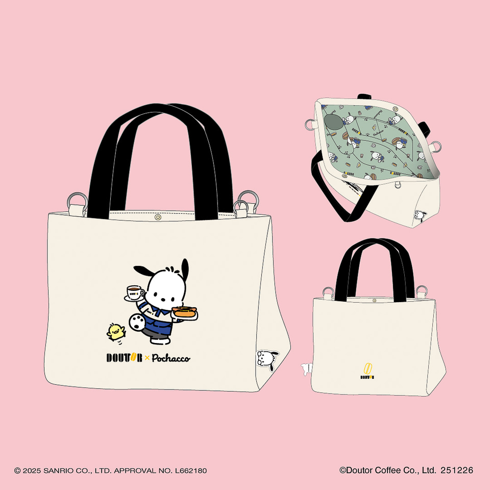 ドトール「ポチャッコ」とコラボした「福袋2026」を発売！ - グルメ Watch