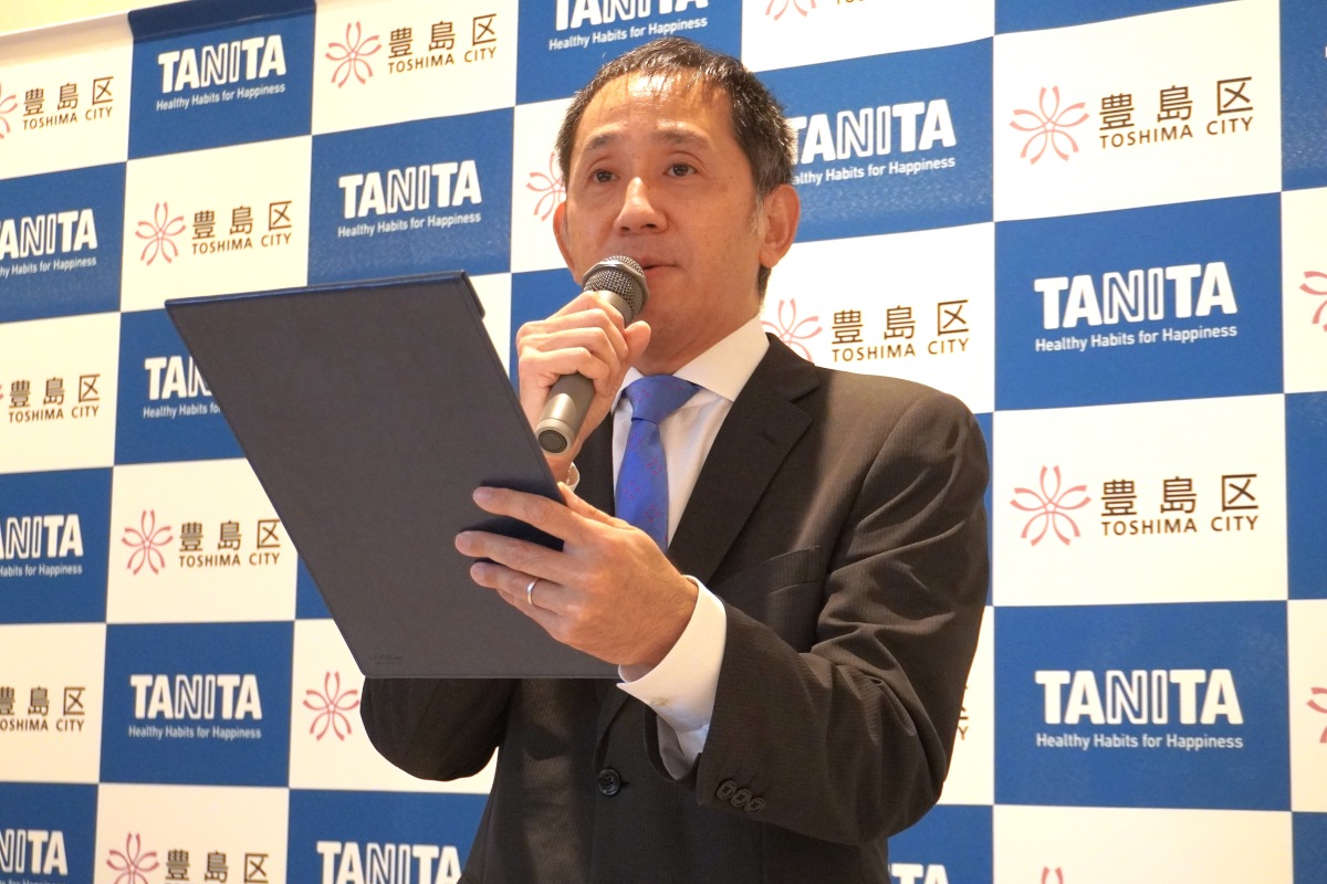 株式会社タニタ 代表取締役社長 谷田千里氏