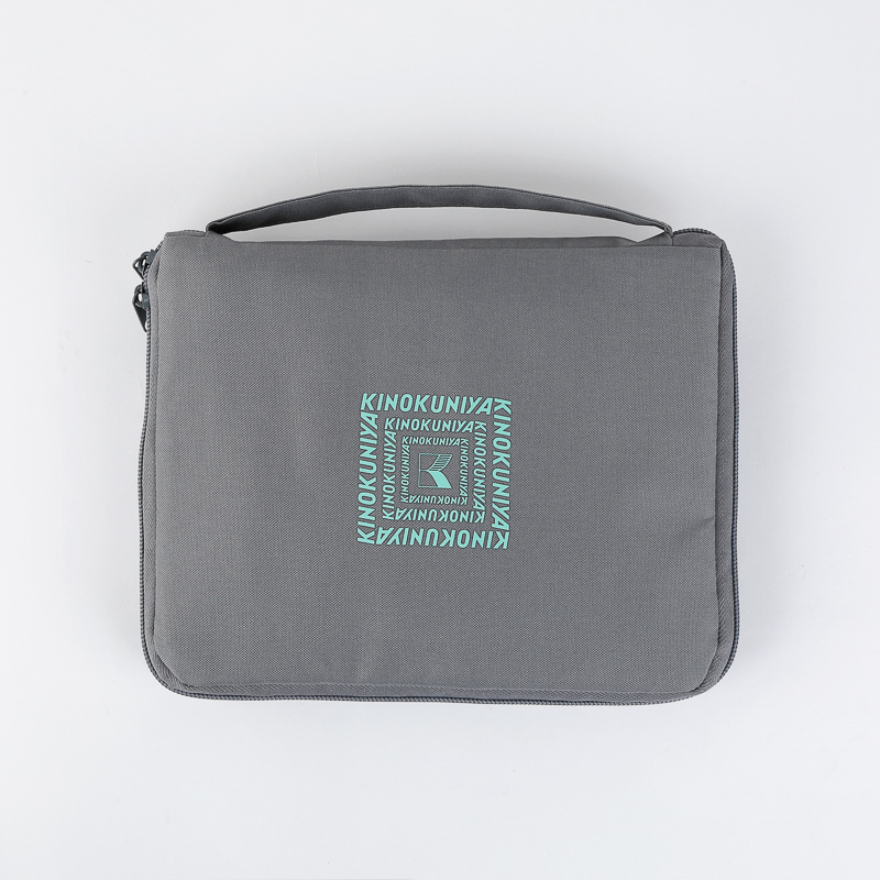 紀ノ国屋 折りたためる保冷カゴバッグ（ライトグレー）