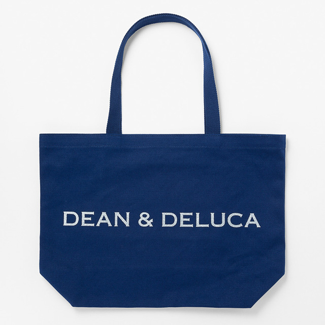 DEAN & DELUCA「チャリティートートバッグ」ラピスブルー Lサイズ（3300円）
